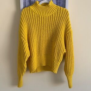 H&M Vibrant Yellow Sweater
